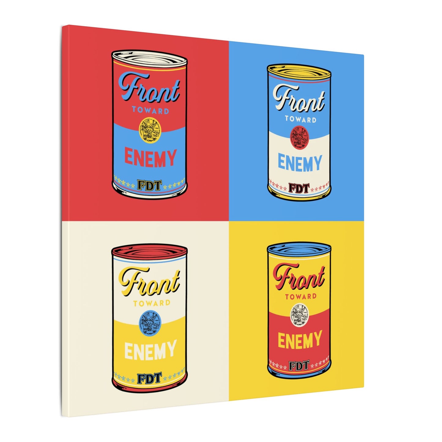 Soup Canmore Pop Art canvas print
