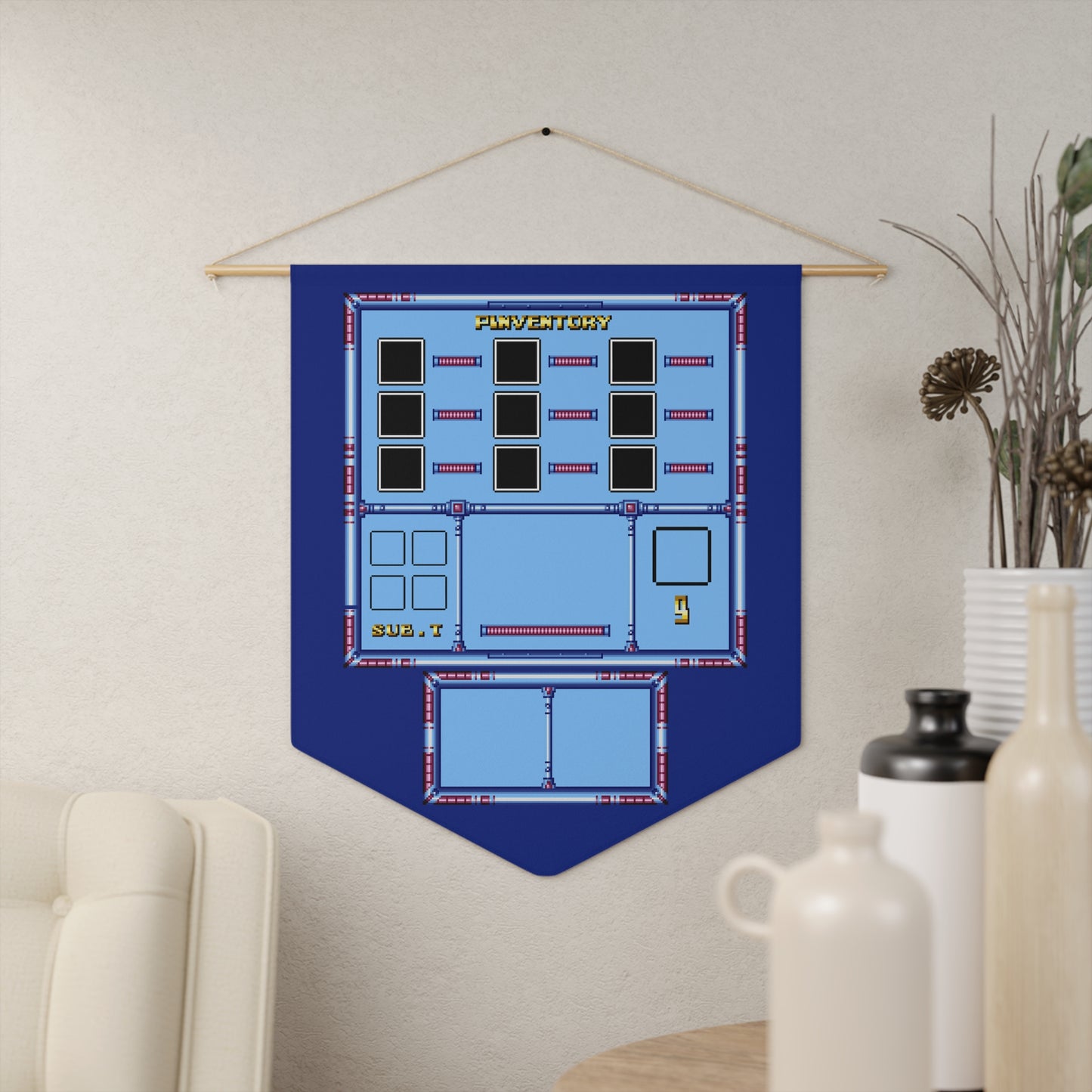 Mega Pin X Pinventory Pennant