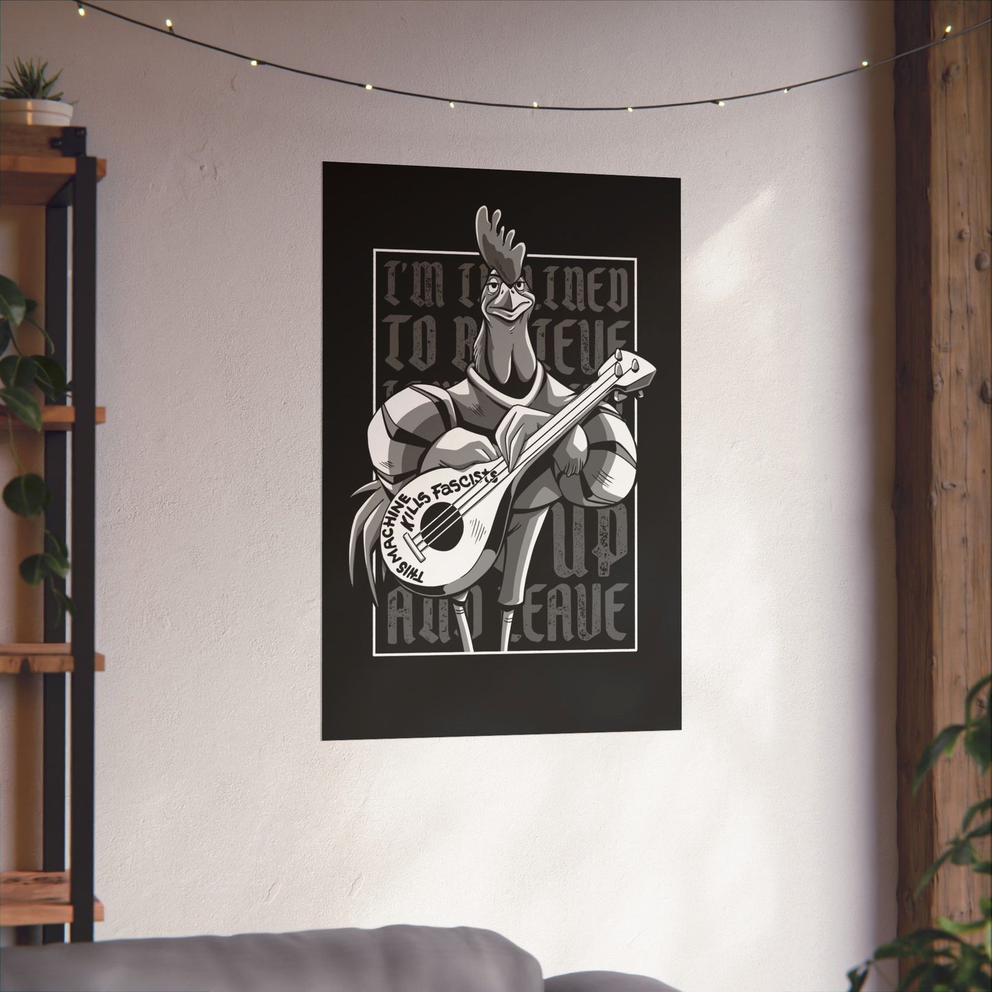 Woody-A-Dale matte poster