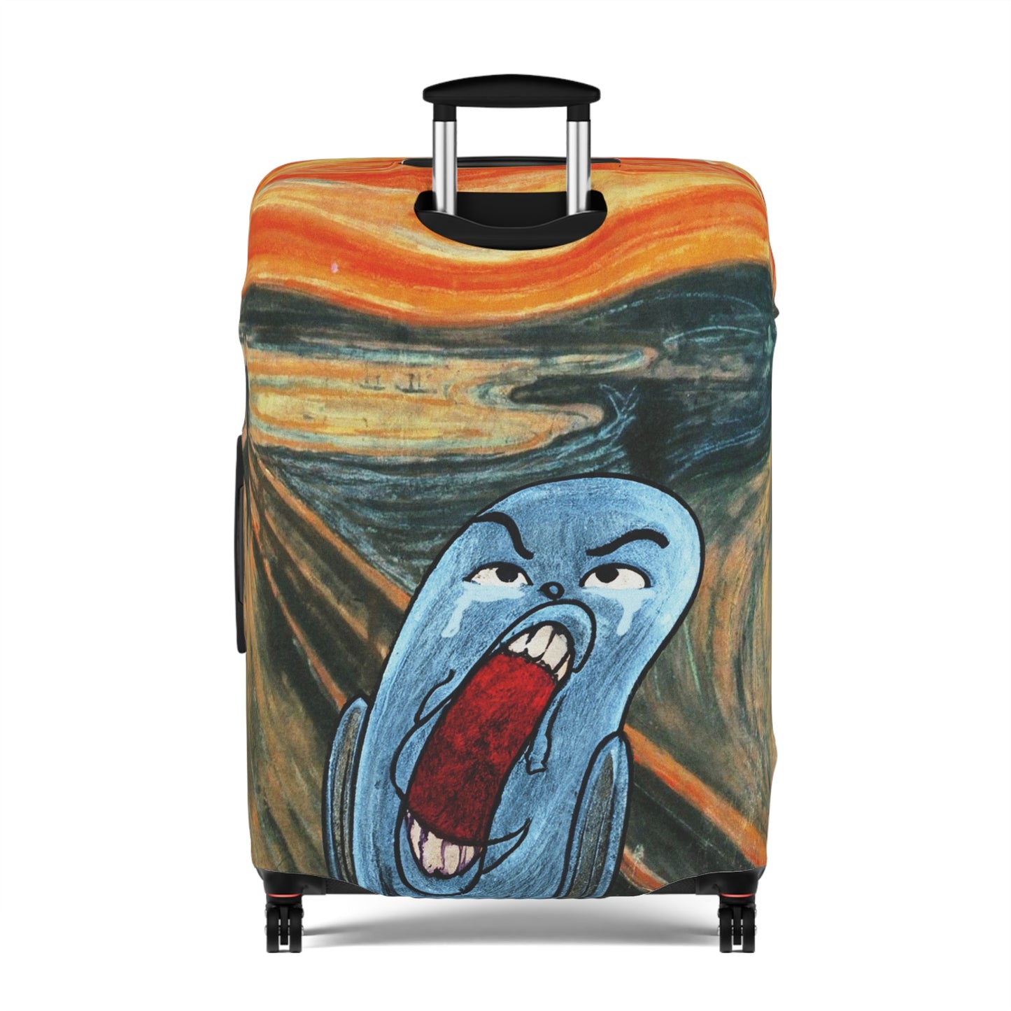 The Ugly Smell Scream luggage cover