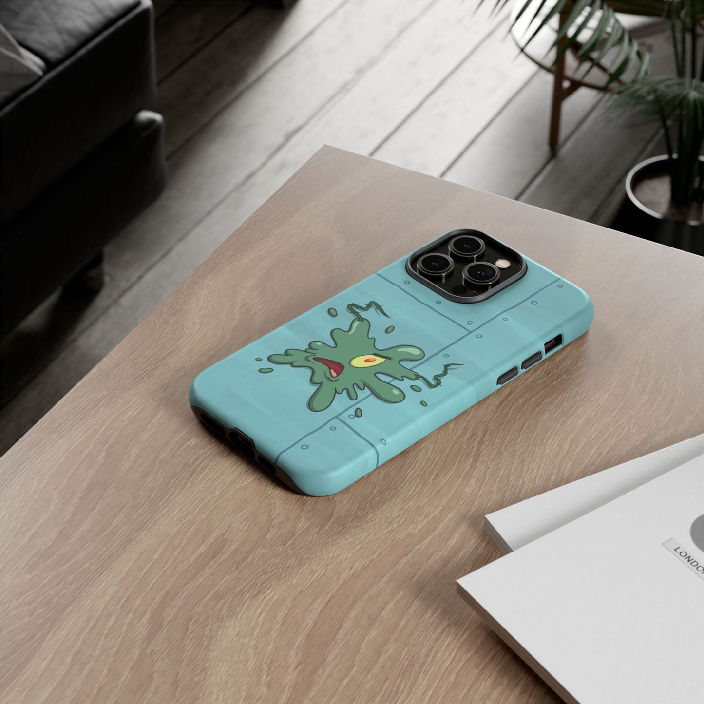 Walking the Plankton iphone case