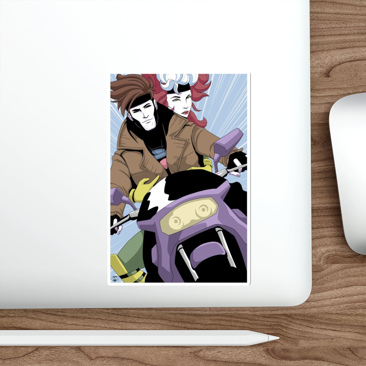 Gambit's Ride vinyl sticker
