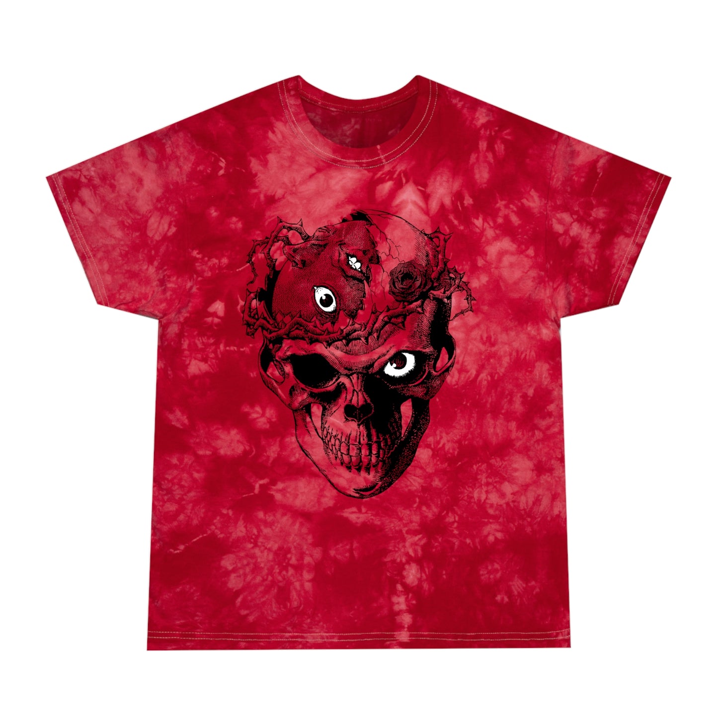 Skull of the Berserk tie-dye t-shirt