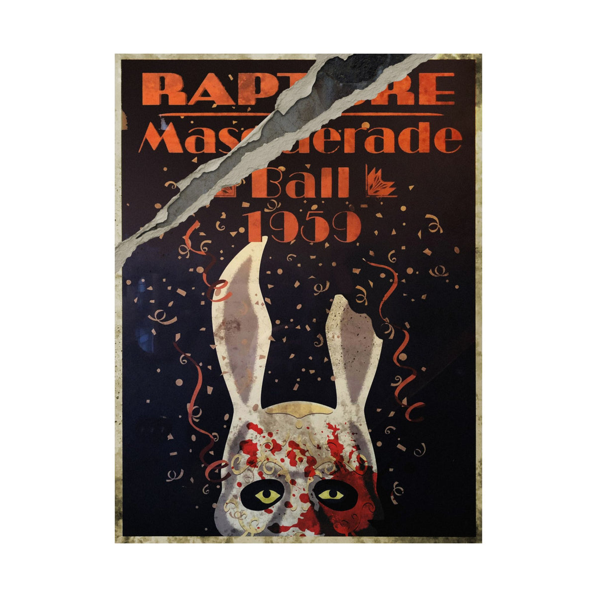 Spliced Masquerade Ball matte poster