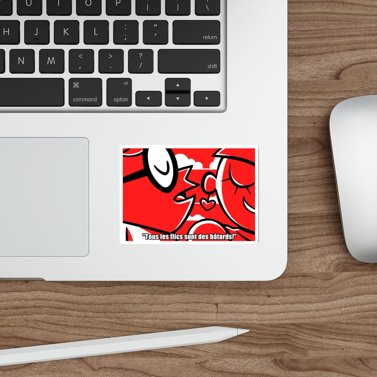 Tous les flics sont des bâtards vinyl sticker
