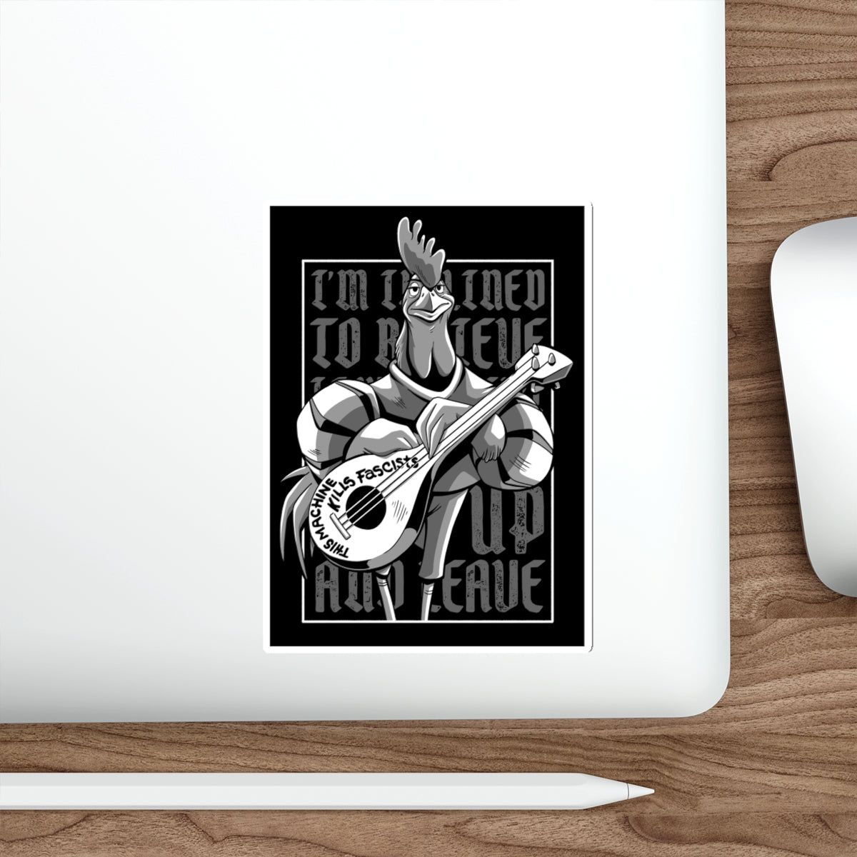 Woody-A-Dale vinyl sticker