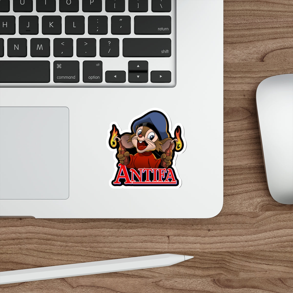 Mousekewitz Terrorist vinyl sticker