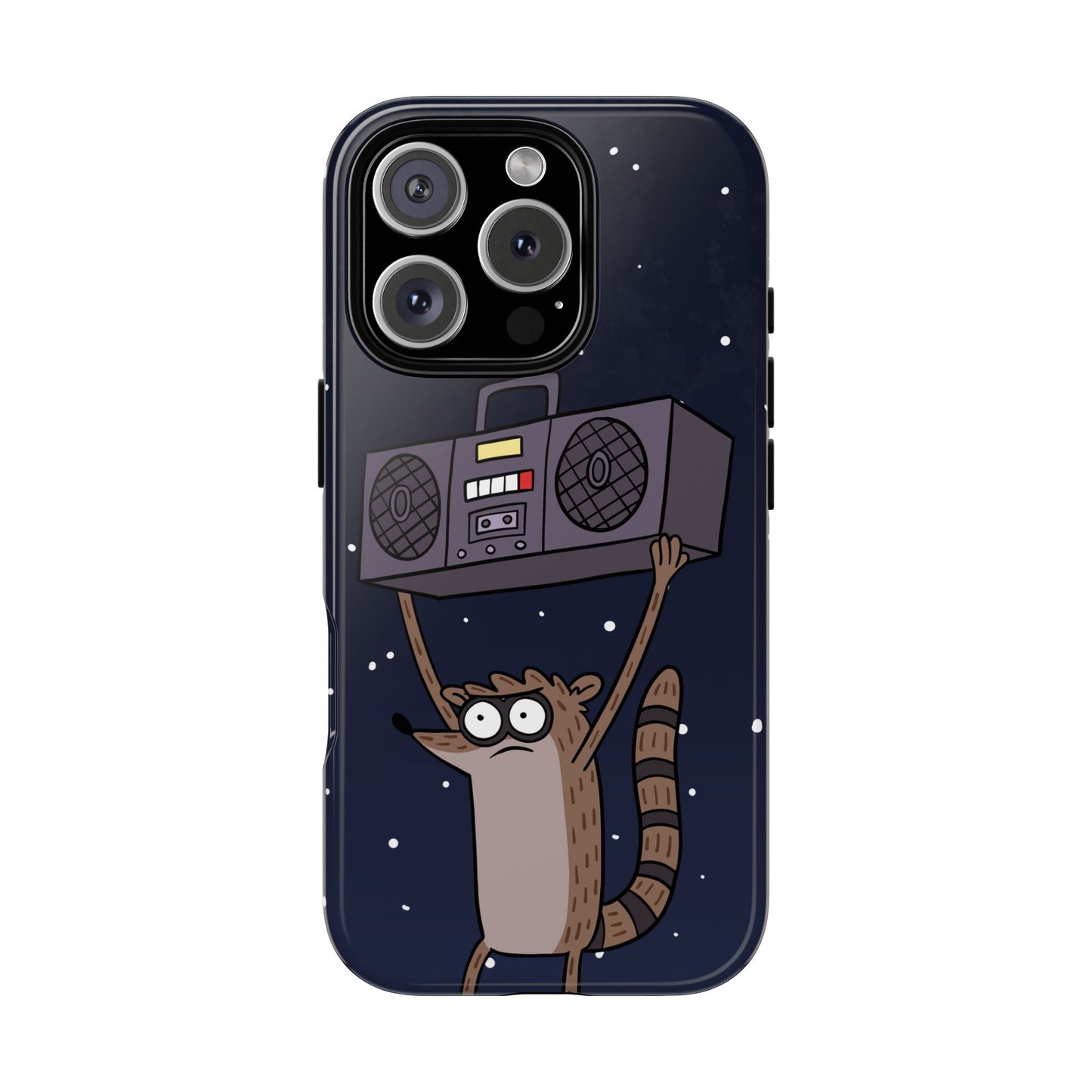 Rigby Boombox iphone case