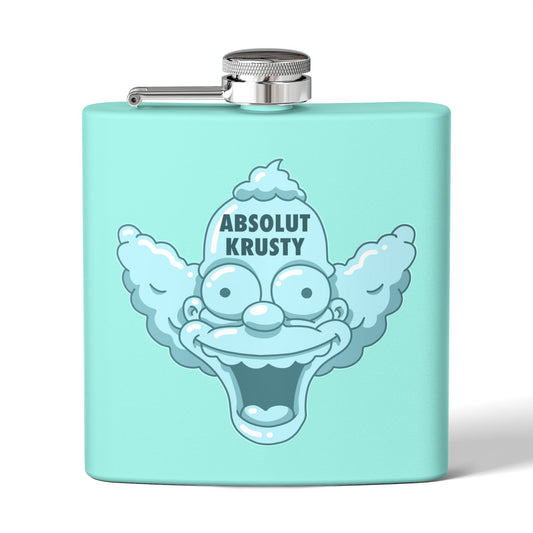 Absolut Krusty 6 oz flask