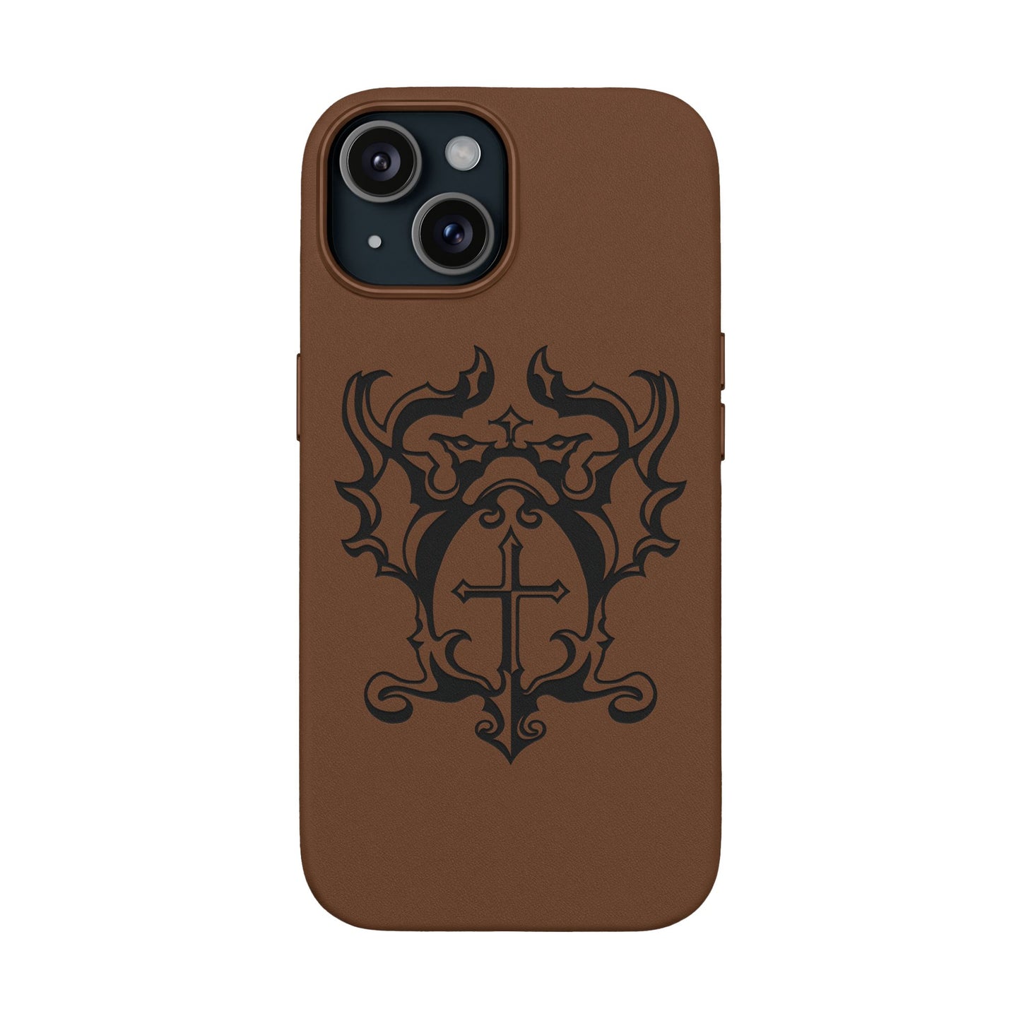 Vampire Killer Clan faux leather phone case
