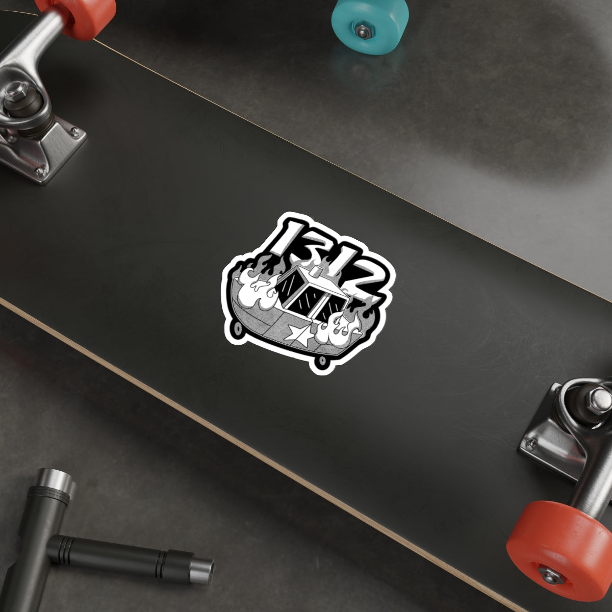 SB-1312 vinyl sticker