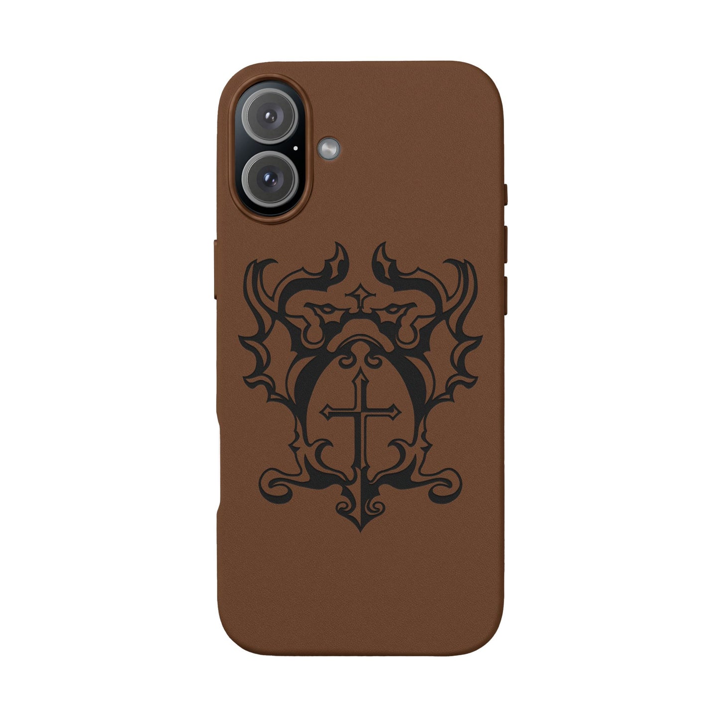 Vampire Killer Clan faux leather phone case