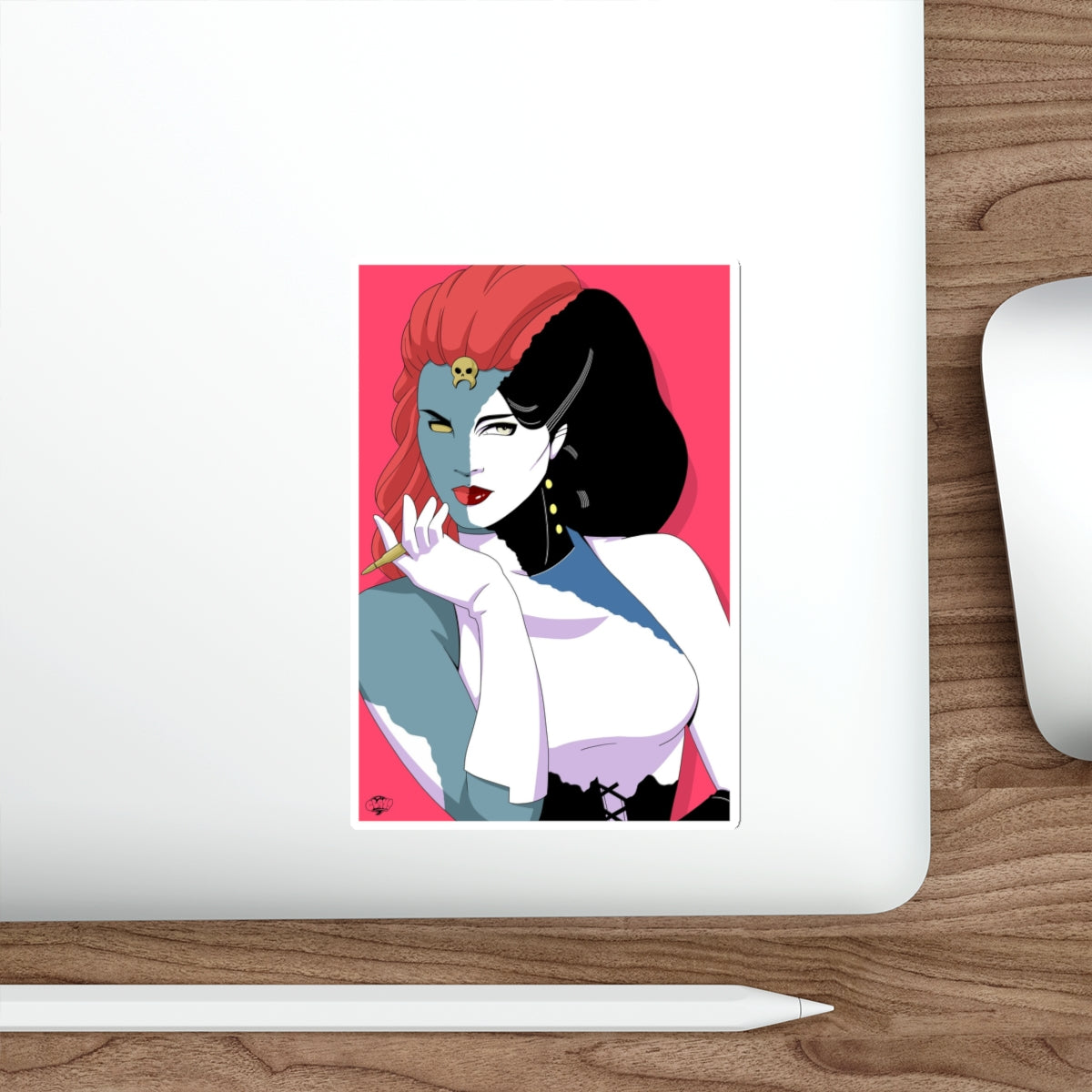 Shape Shiftin' vinyl sticker
