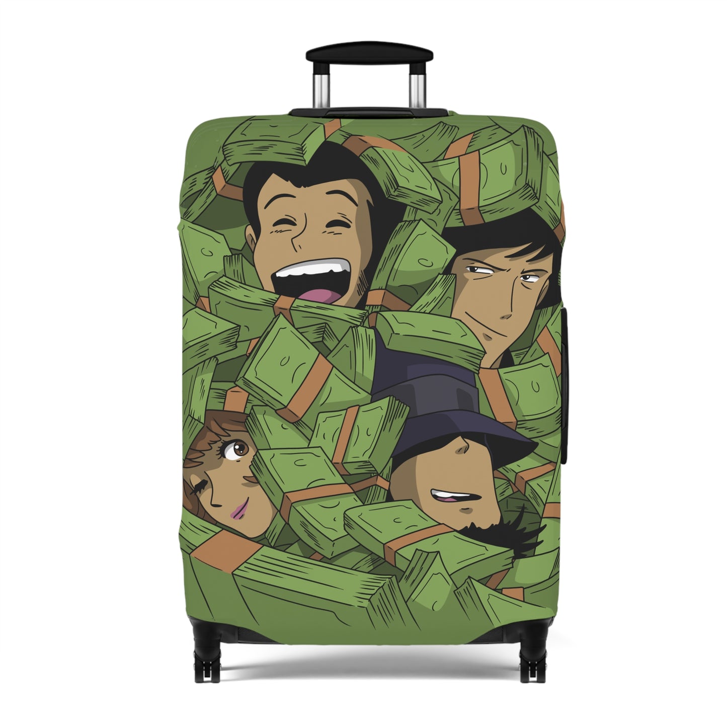 Buried In Cash luggage cover