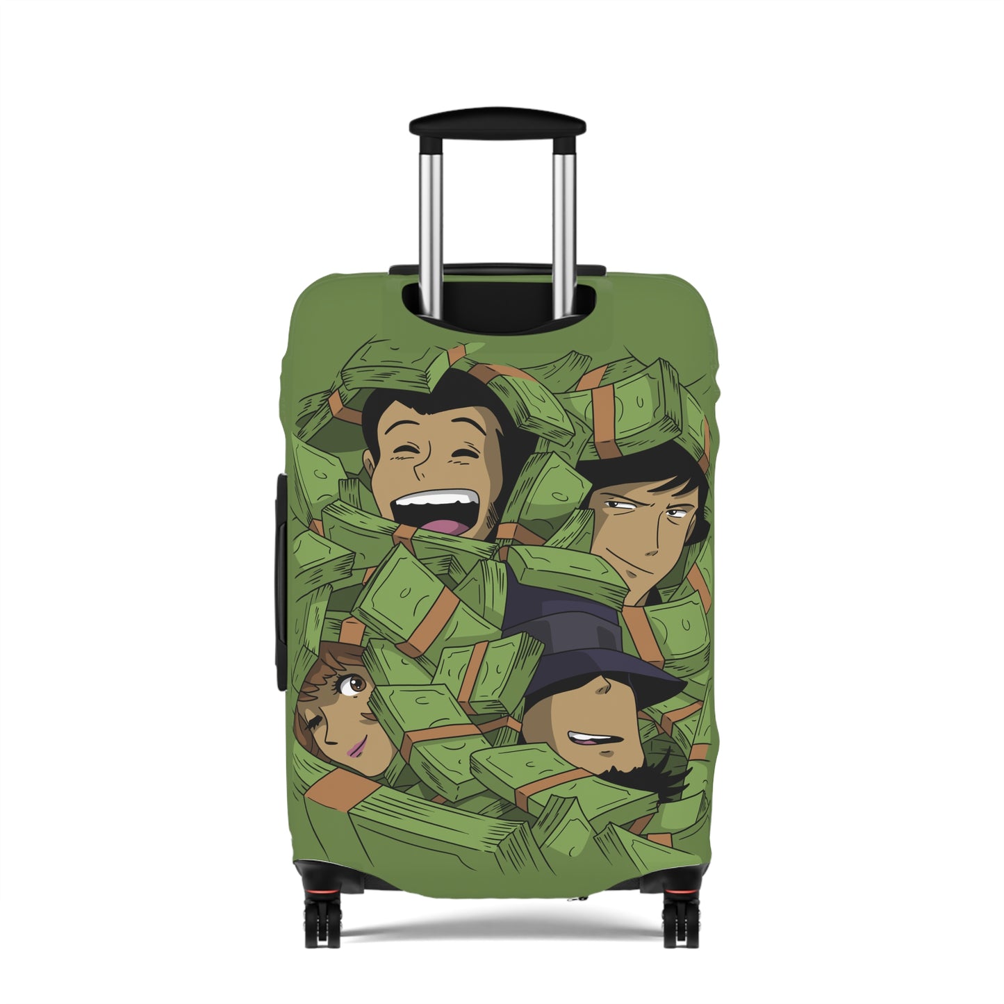 Buried In Cash luggage cover