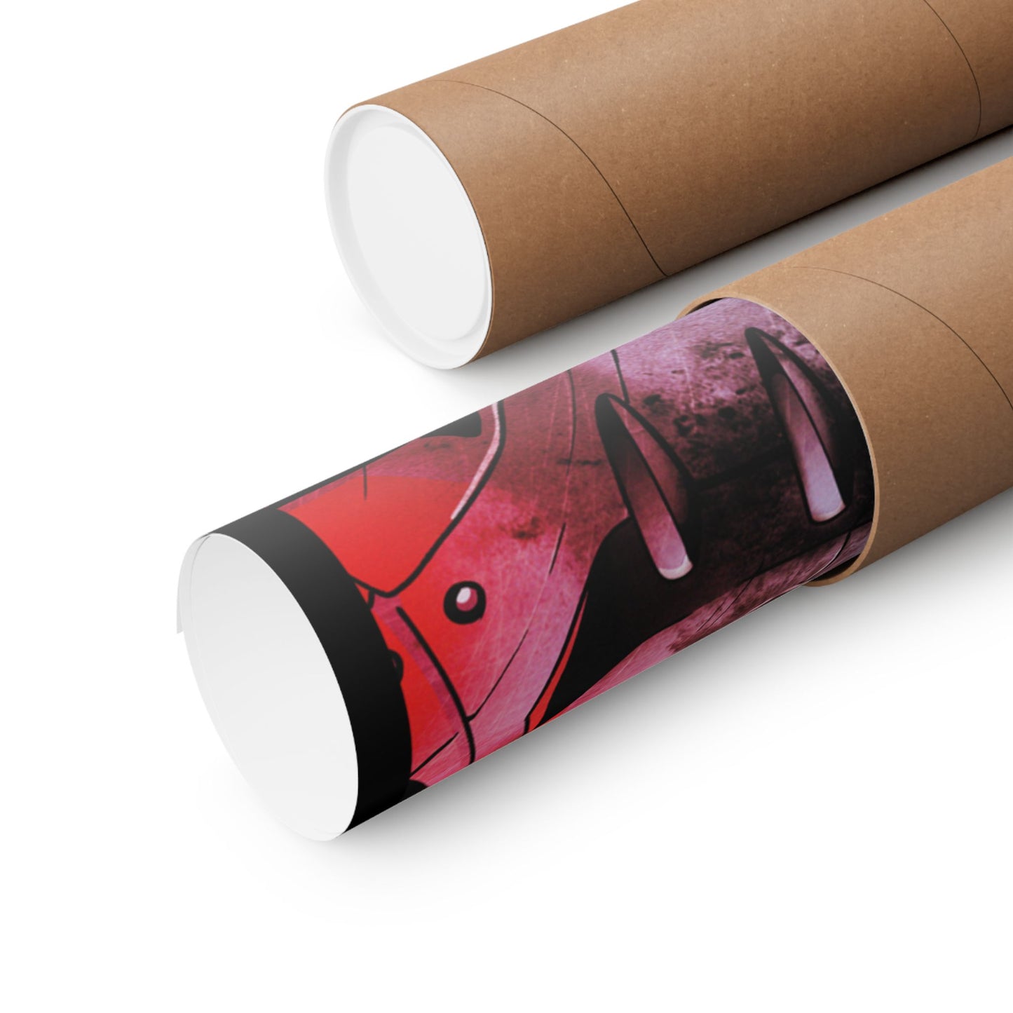 Robo Justice Battle Damage Variant matte poster