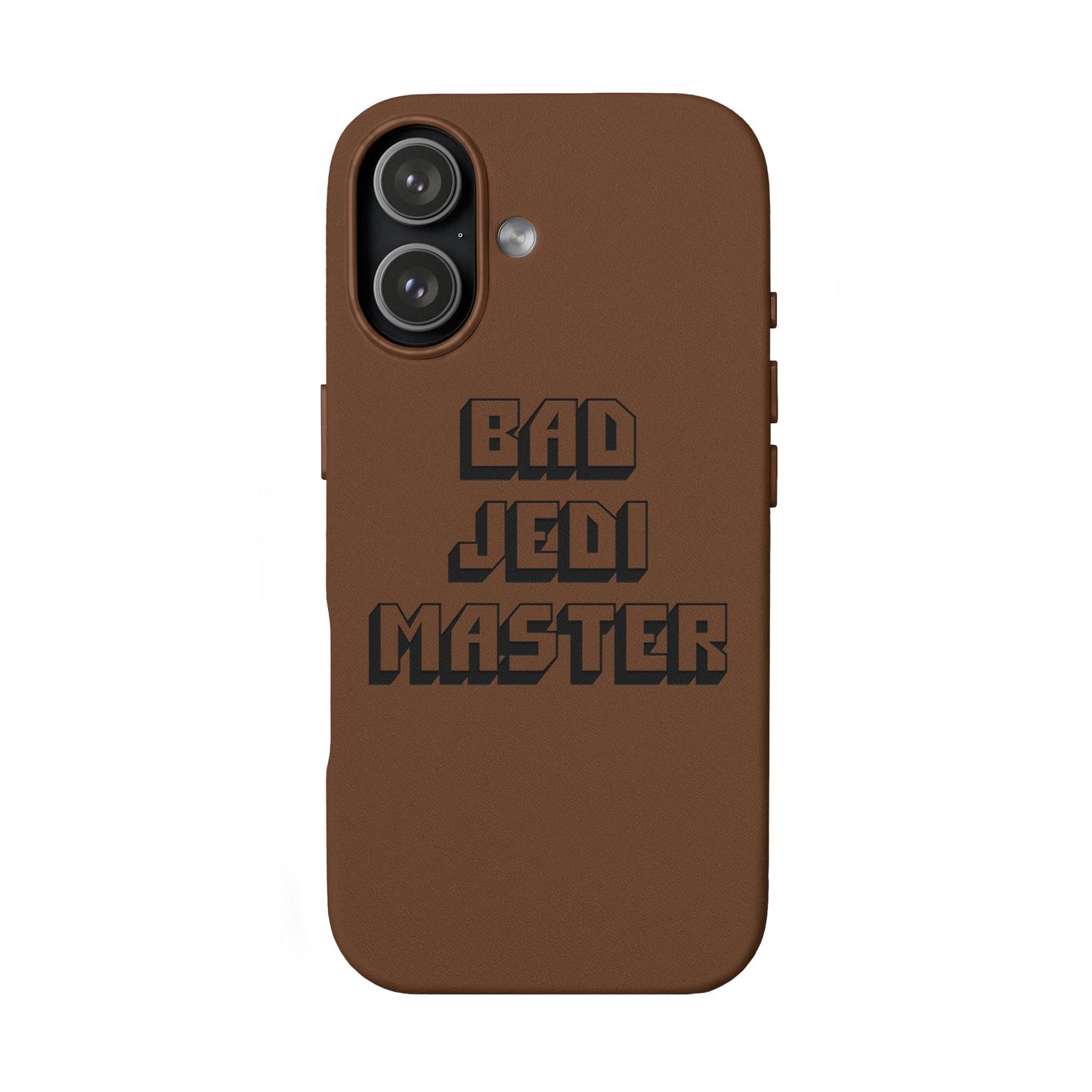 Bad JM faux leather phone case