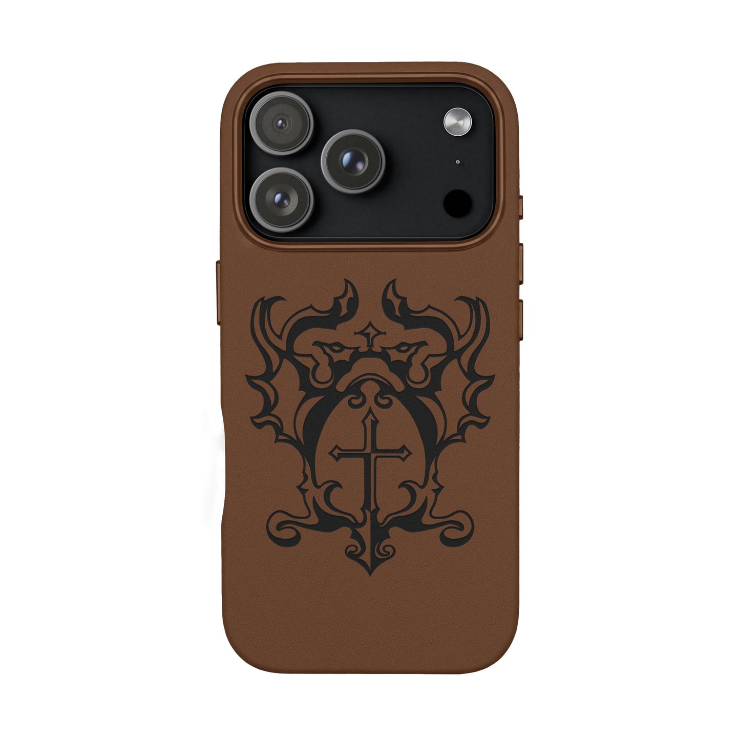Vampire Killer Clan faux leather phone case