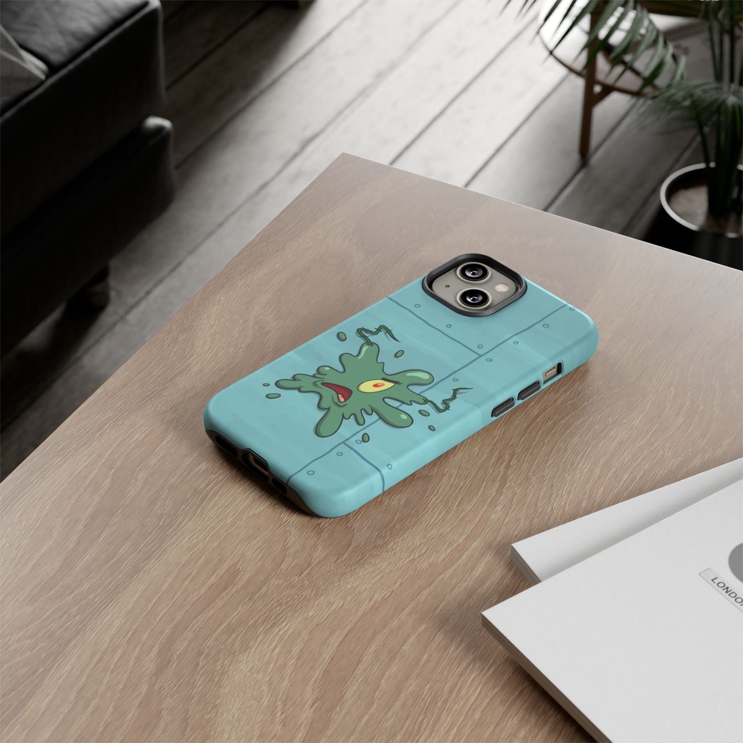 Walking the Plankton iphone case