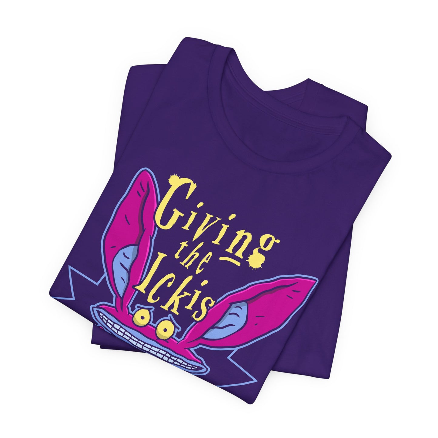 Giving the Ickis t-shirt