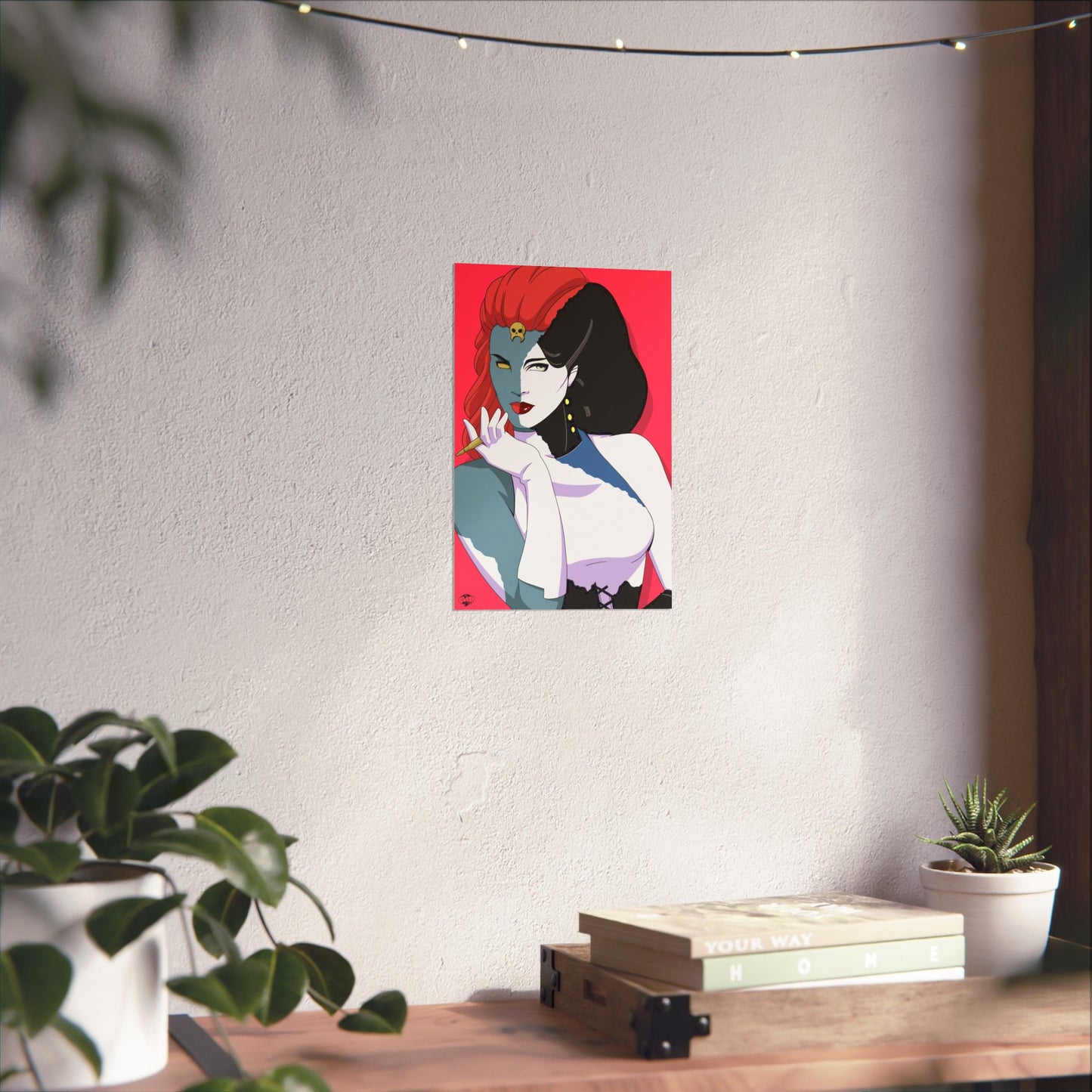 Shape Shiftin' matte poster