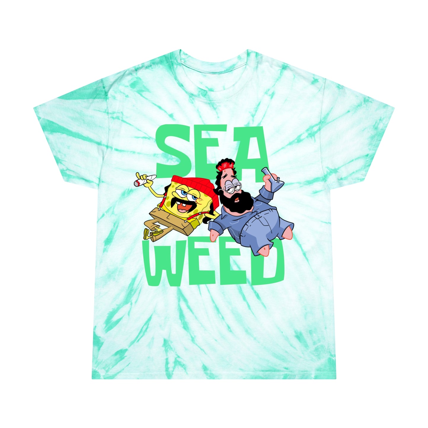 Sea Weed tie-dye t-shirt