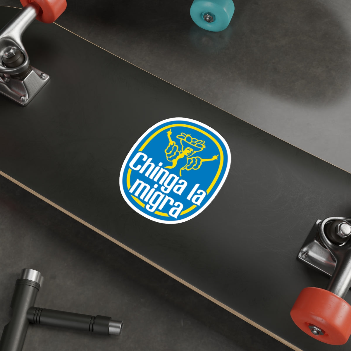 ICE is Bananas vinyl sticker