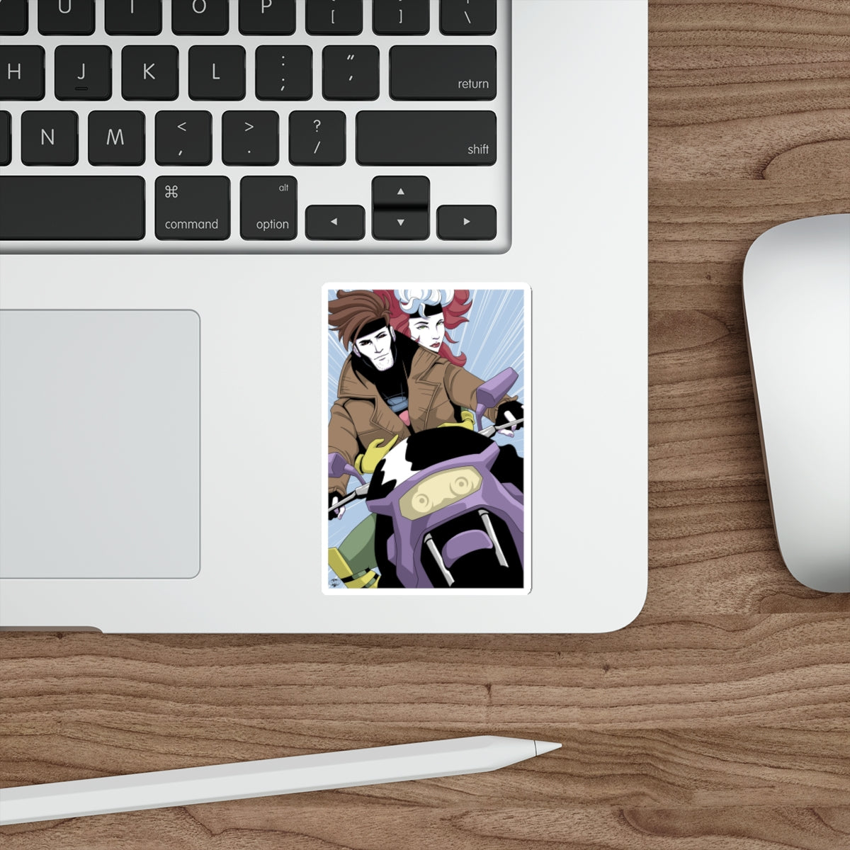 Gambit's Ride vinyl sticker