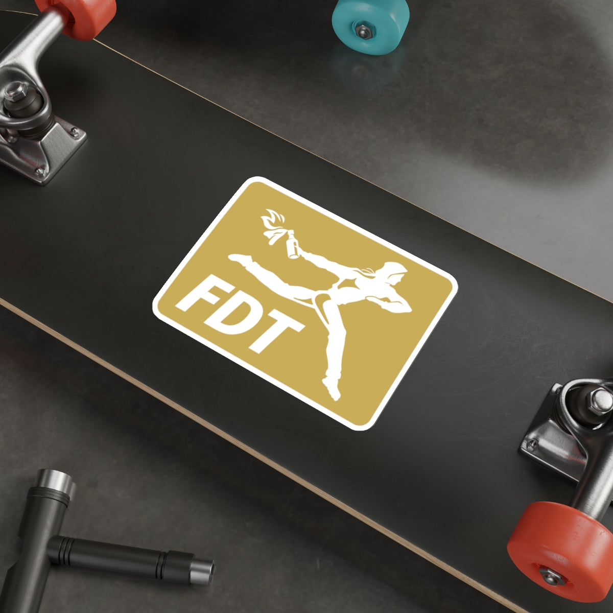 FDT vinyl sticker