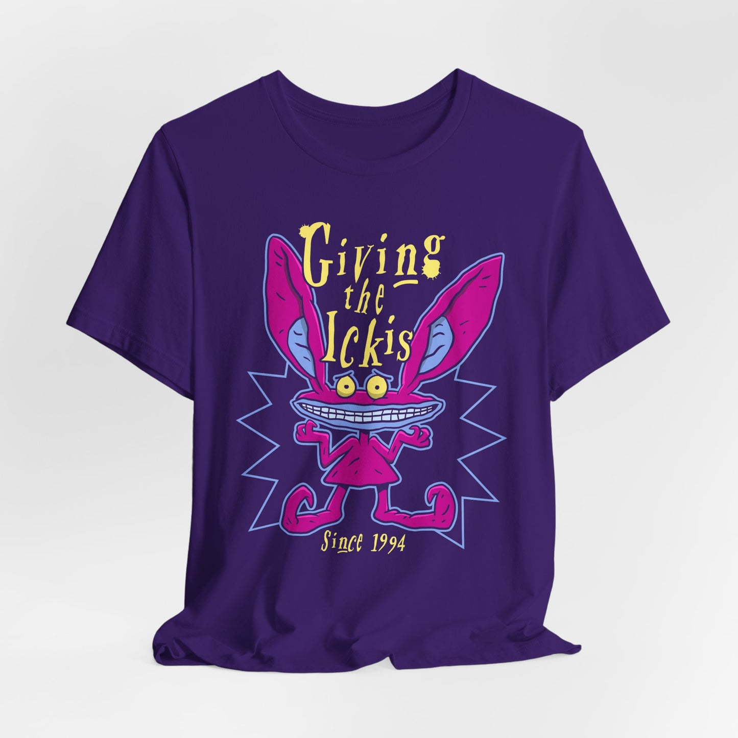 Giving the Ickis t-shirt