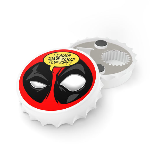 Jerk With a Mouth magnetic bottle opener
