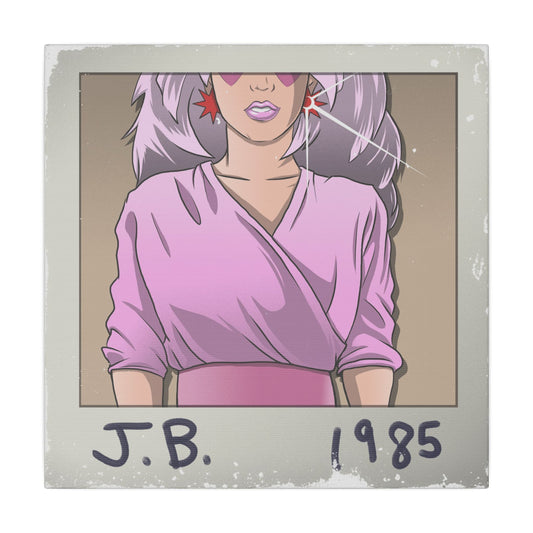JB 1985 12" X 12" canvas print