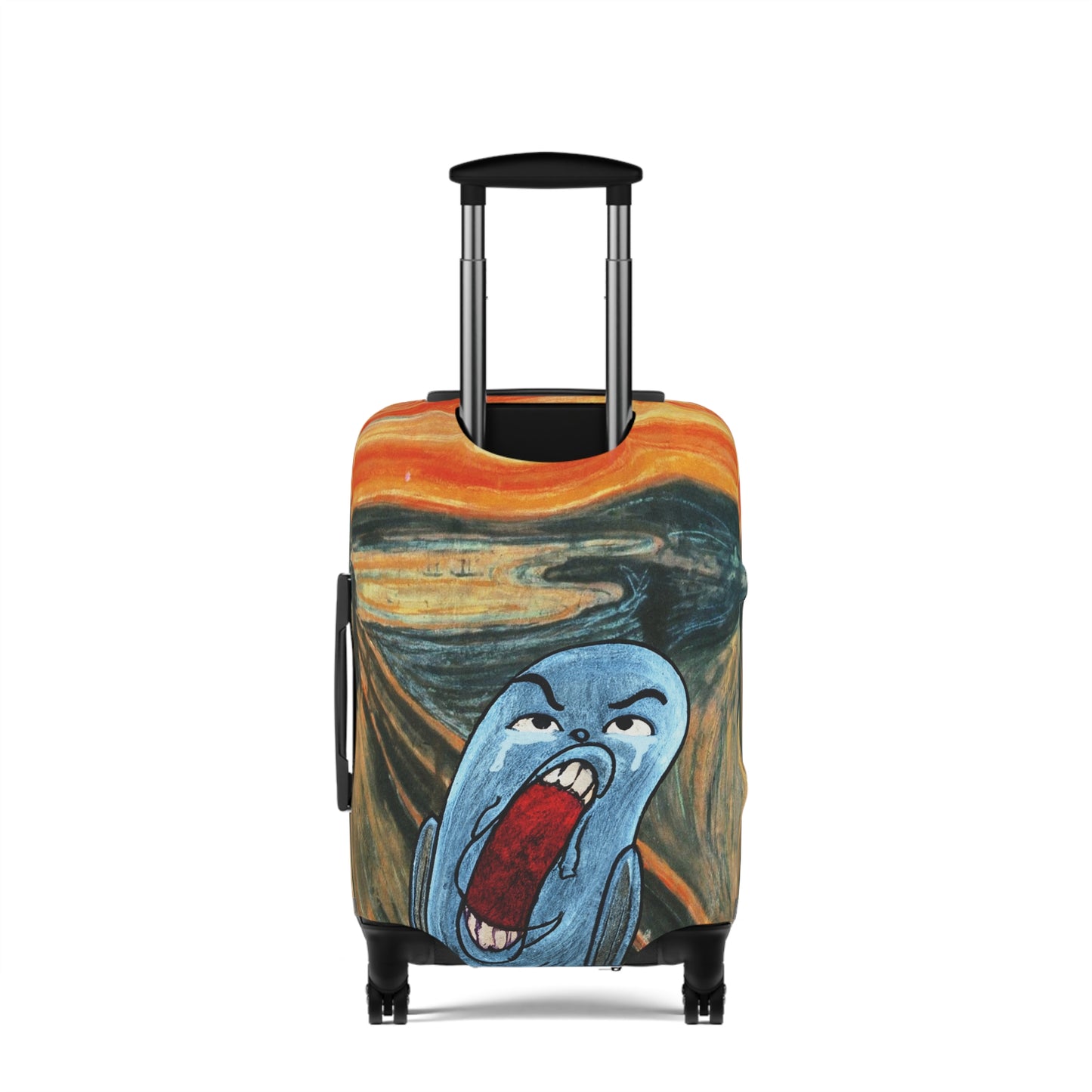 The Ugly Smell Scream luggage cover