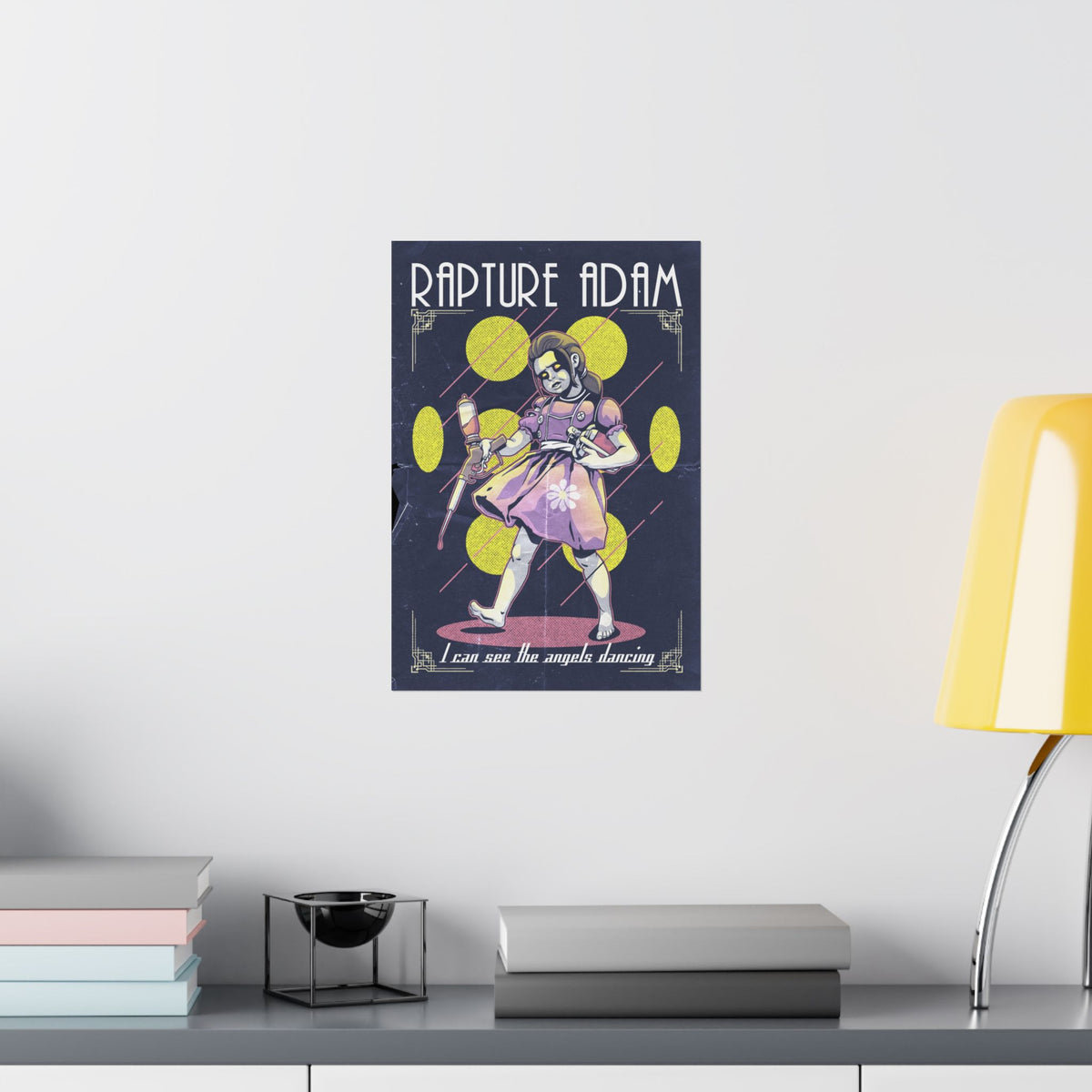Rapture ADAM matte poster