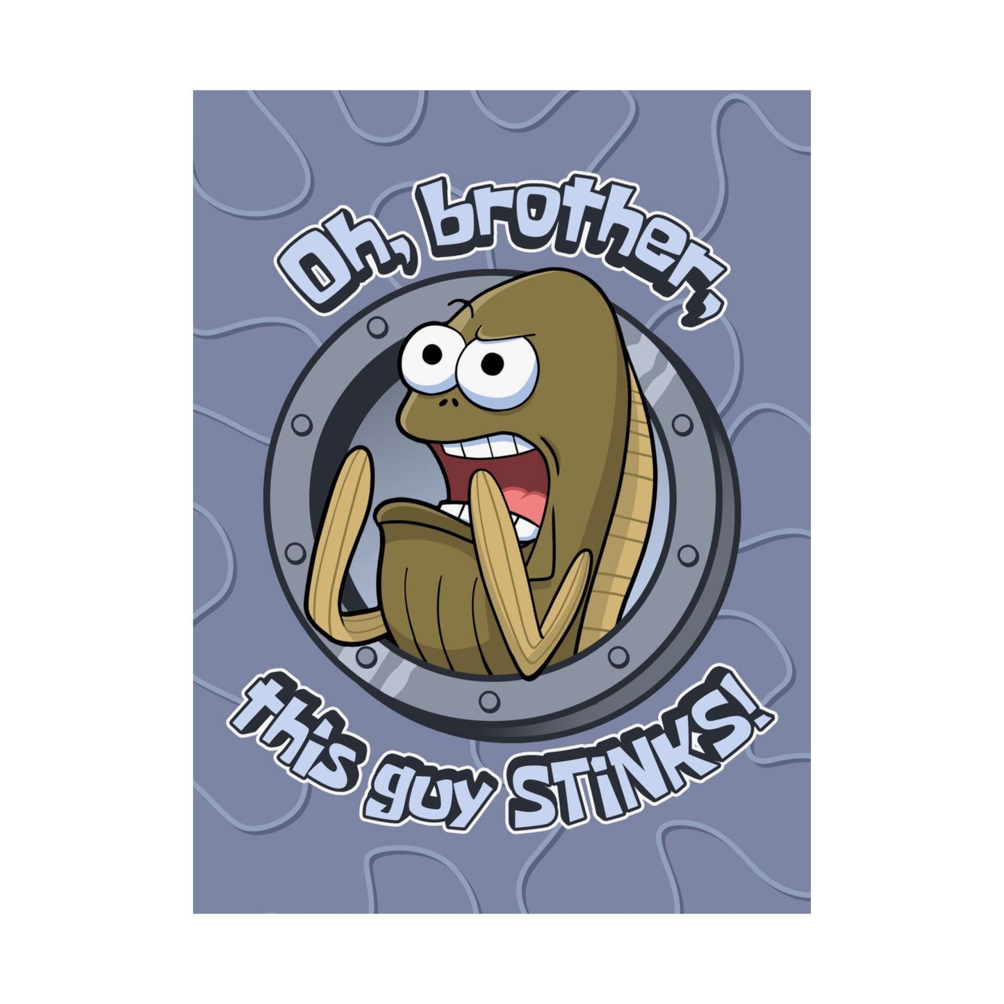 This Guy STINKS! matte poster