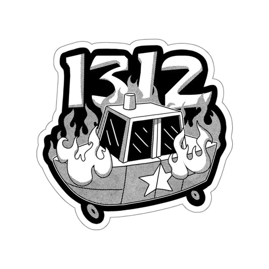 SB-1312 vinyl sticker