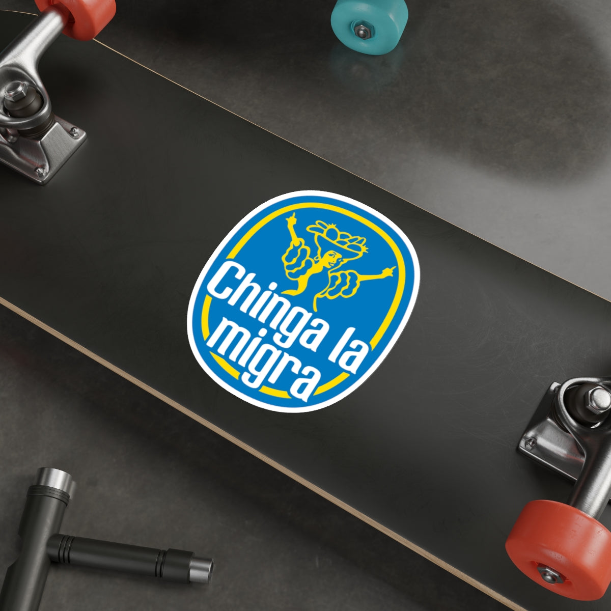 ICE is Bananas vinyl sticker