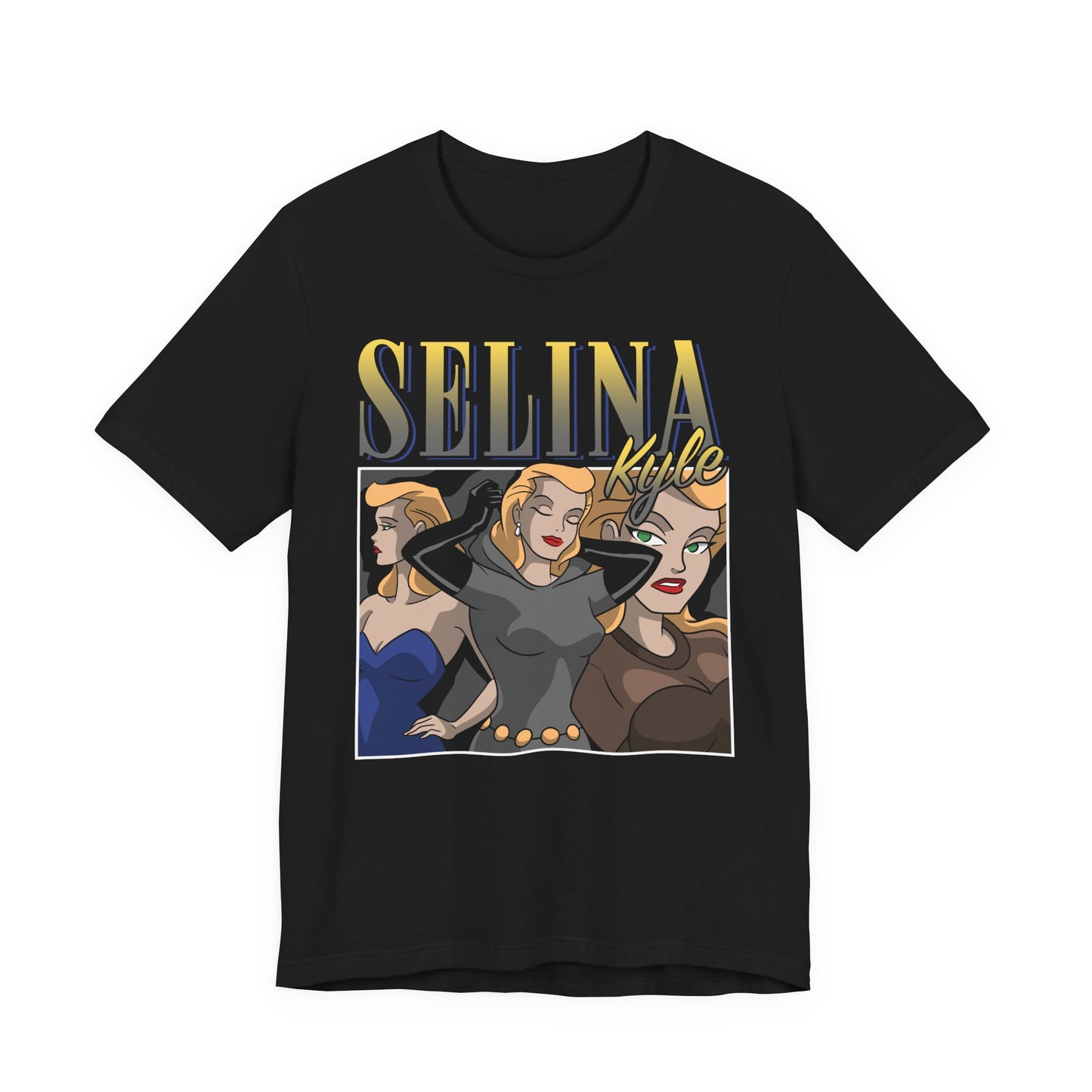 Selina Kyle boot throwback t-shirt
