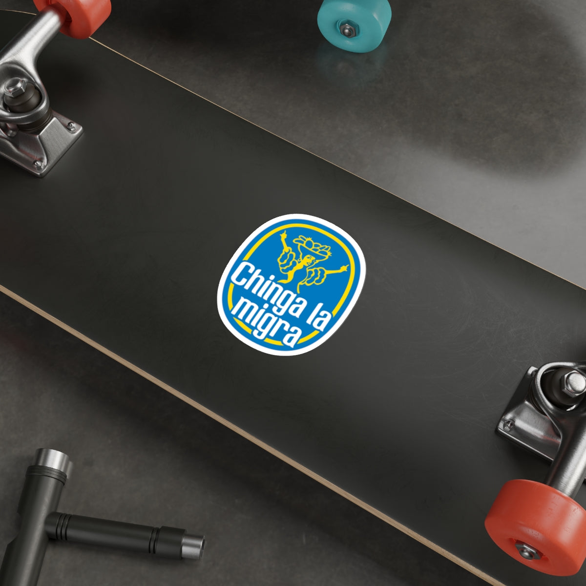 ICE is Bananas vinyl sticker