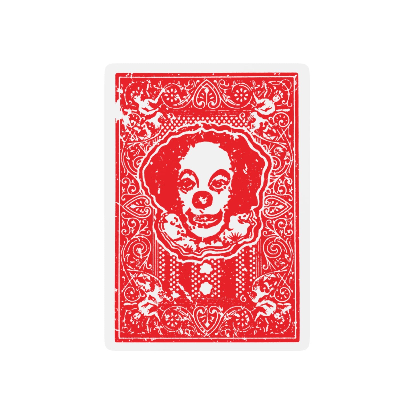 Dancing Clown playing cards
