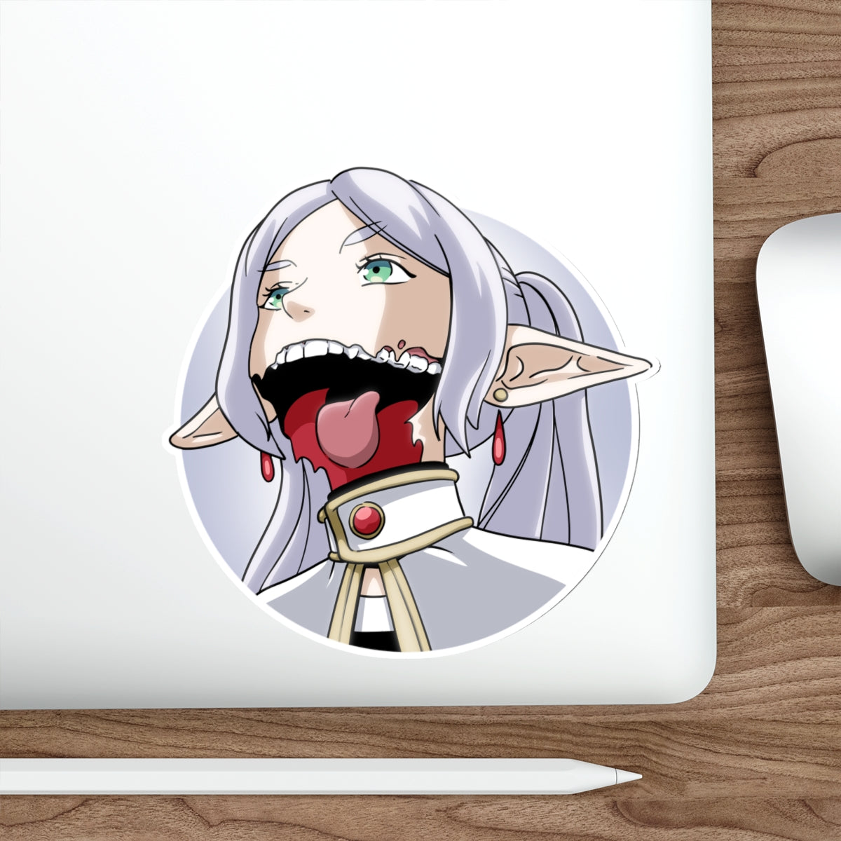 Looking Up vinyl sticker