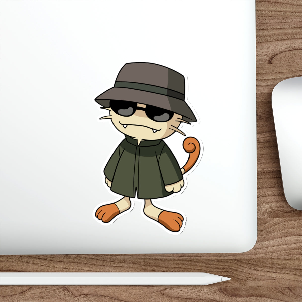 Chill Cat vinyl sticker