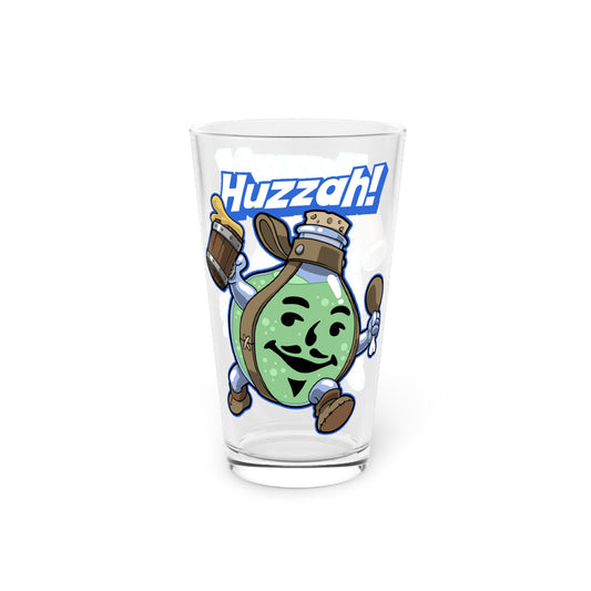 Kool-Elixir Man pint glass
