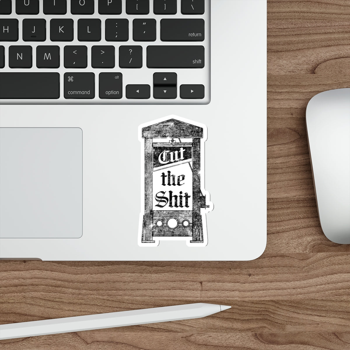 Cut the Shi*t vinyl sticker