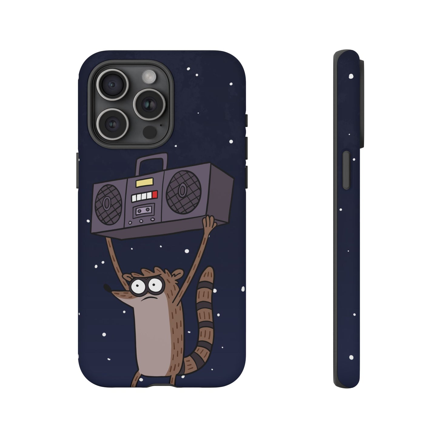 Rigby Boombox iphone case