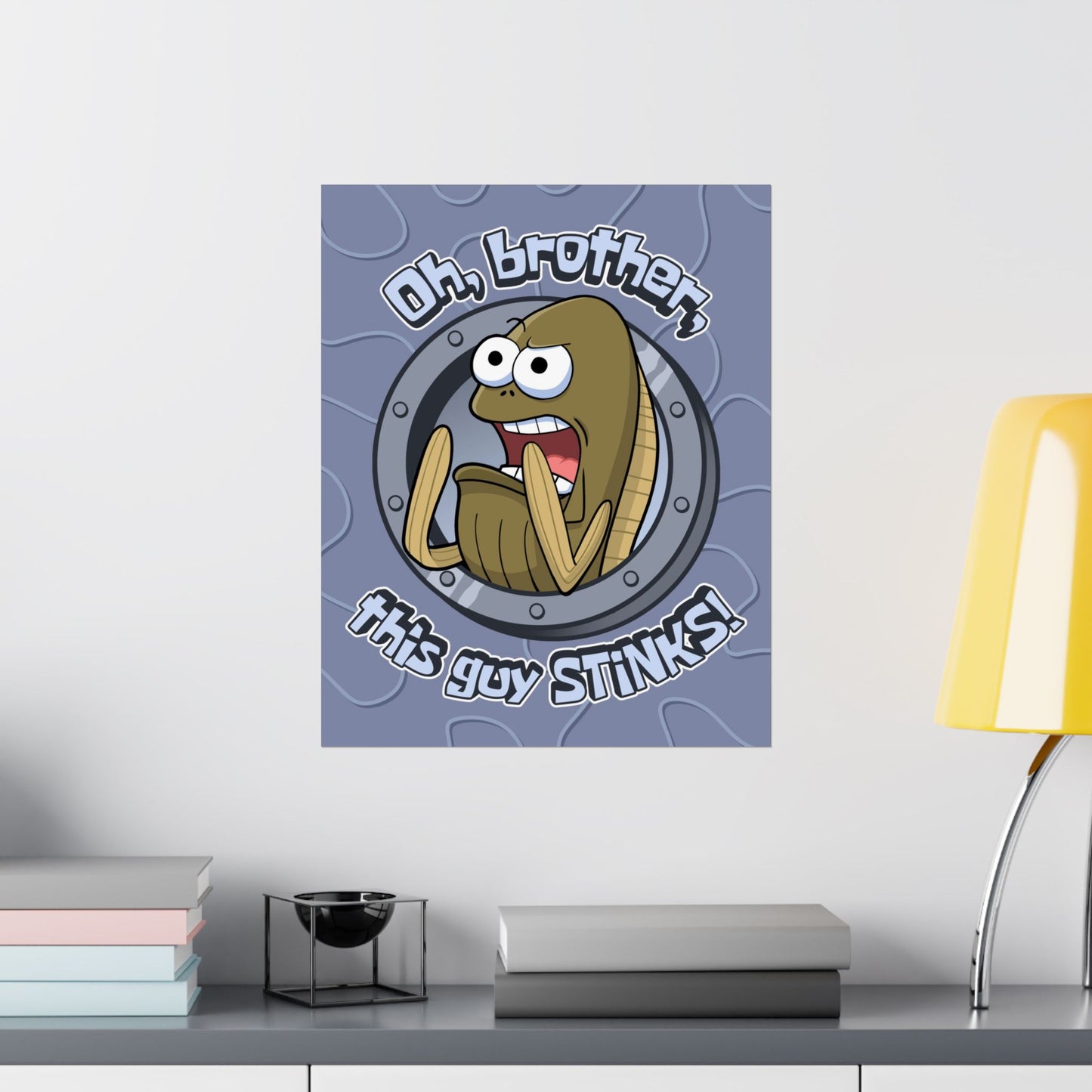 This Guy STINKS! matte poster