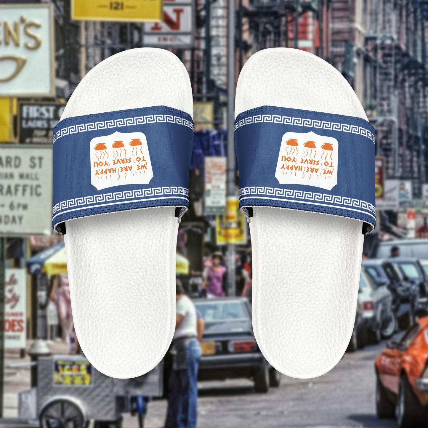 NYC Cup men's PU slide sandals
