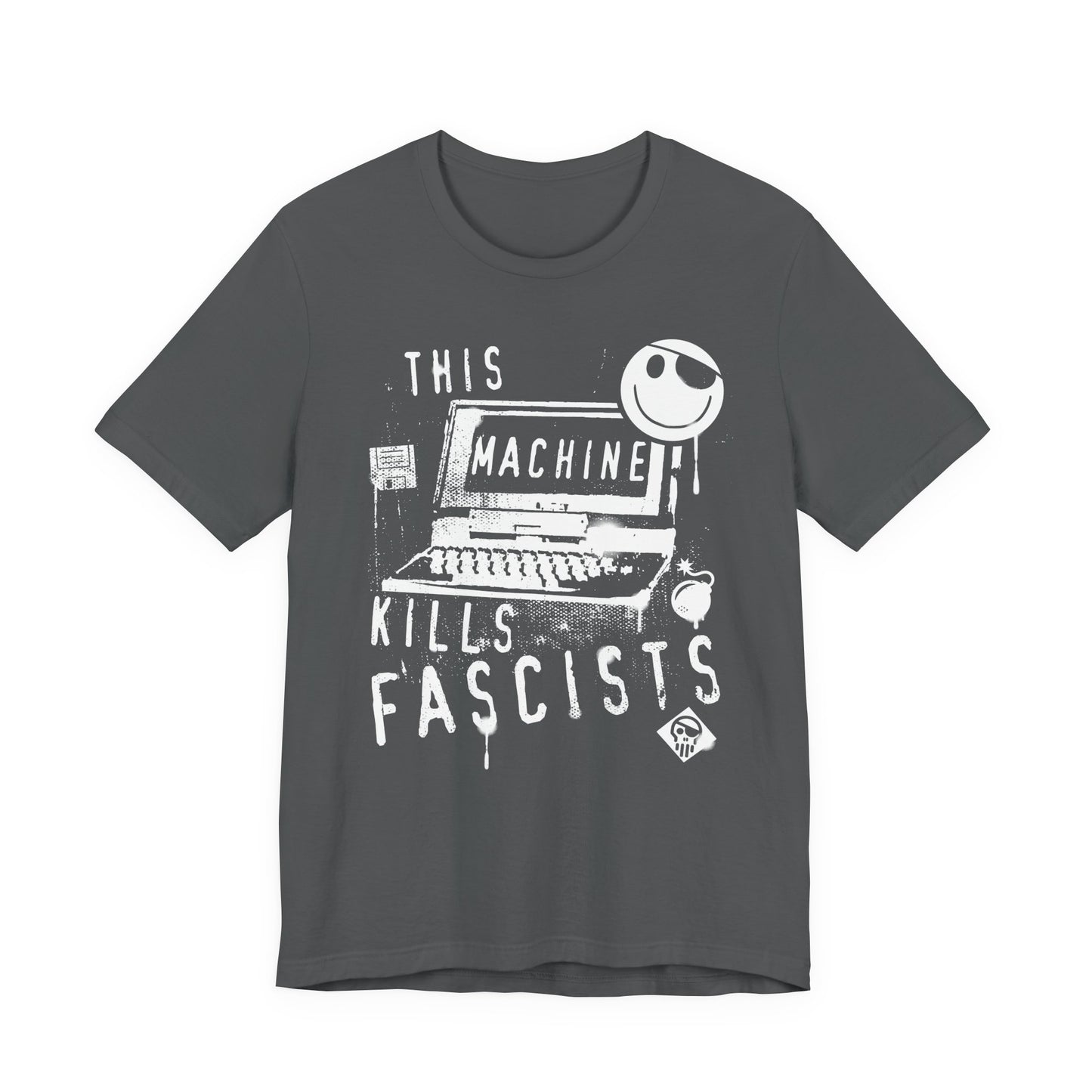 This Machine Hacks Fascists t-shirt