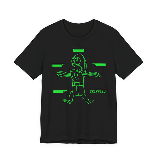 My (crippled) leg! t-shirt