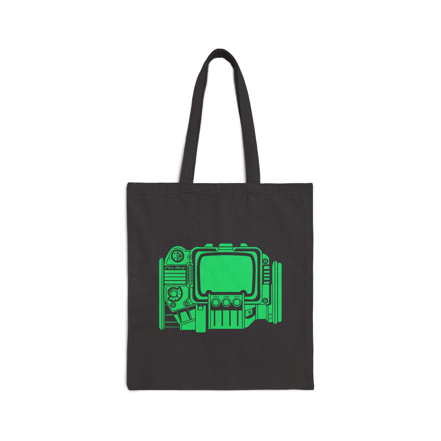 Pin-Boy canvas tote bag